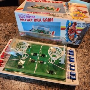 Vintage 70's Dome Tabletop Basketball Game